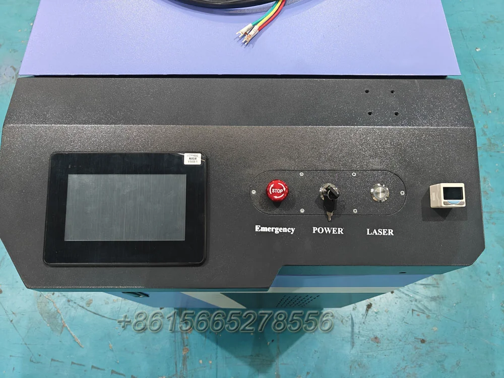 New Design 3kw 2kw 6kw Fiber Laser Cleaning Machines for Car Rims Brakes Dirt on Stone Fast Removing