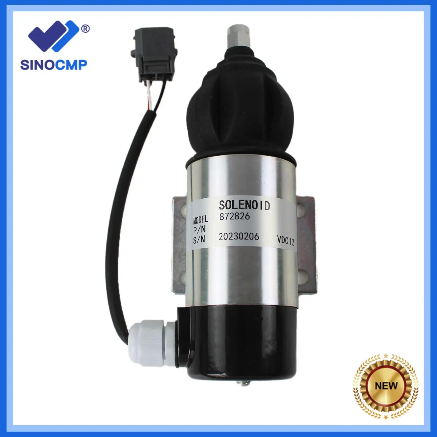 New Fuel Shutoff Solenoid 849370 872826 873754 For Volvo Penta TAMD61A 12V Auto Fuel Shutoff Solenoid Valve Replaces Parts