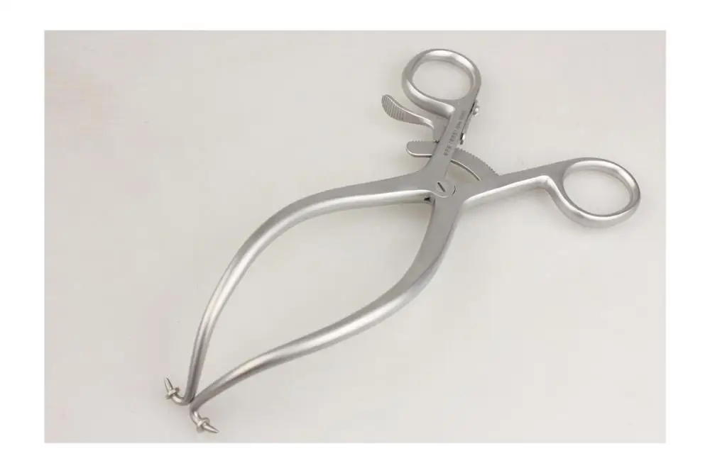 Orthopedic instrument medical muscle with teeth limit deep large tissue retractor Spinal cervical vertebra lamina distractor