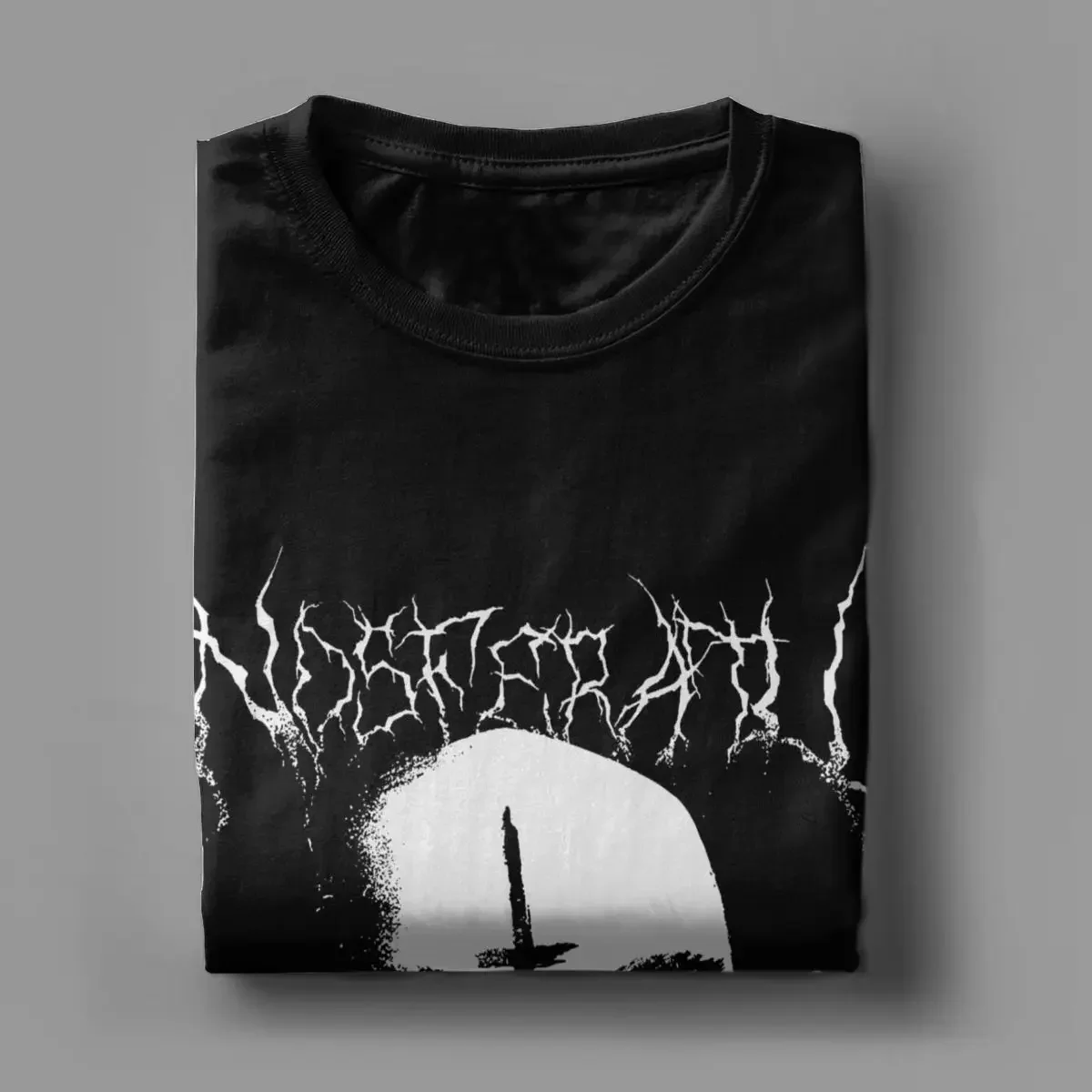 Black Metal Nosferatu Men\'s T Shirts Fashion Tees Short Sleeve Round Neck T-Shirt 100% Cotton Gift Idea Clothes