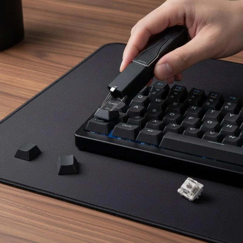 Universal 2 In 1 Keyboard Keycaps Switch Puller Opener Keycap Shaft Remover Button Extractor Keyboards Accessories Kit