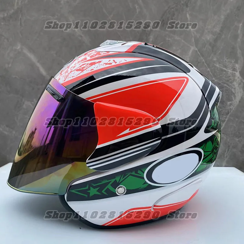 

Ram3 Hayden 4 Green Half Helmet Men and Women Motorcycle Off-Road Summer Helmet Downhill Racing Mountain Cross Casco Capacete