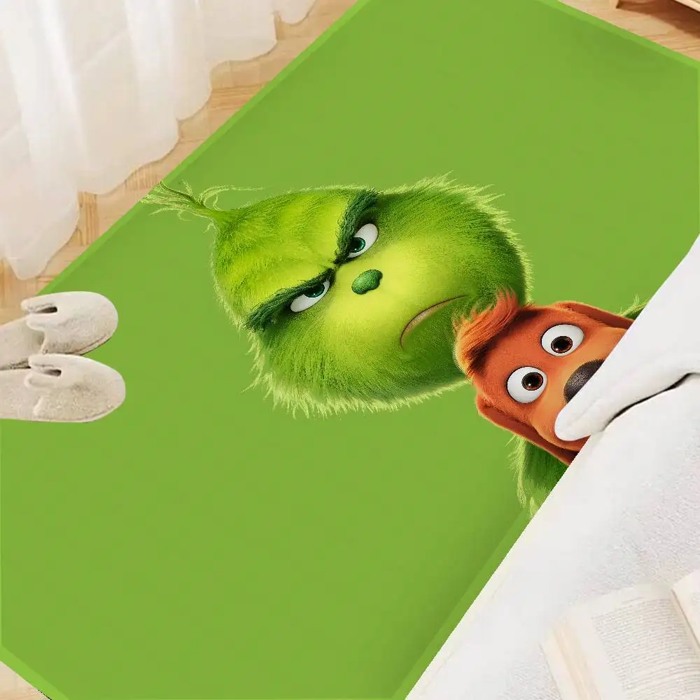 How The A-G-G-Grinchs Room Mats Retro Multiple Choice Living Room Kitchen Rug Non-Slip Welcome Rug
