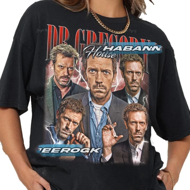 Limited Dr. Gregory House Vintage T-Shirt Gift For Women And Man Unisex T-Shirt Soft