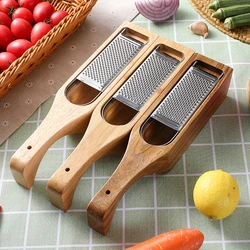 Parmesan Cheese Grater with Container and Handle Stainless Steel Cheese Grater with Removable Collector Cheese Tools Server