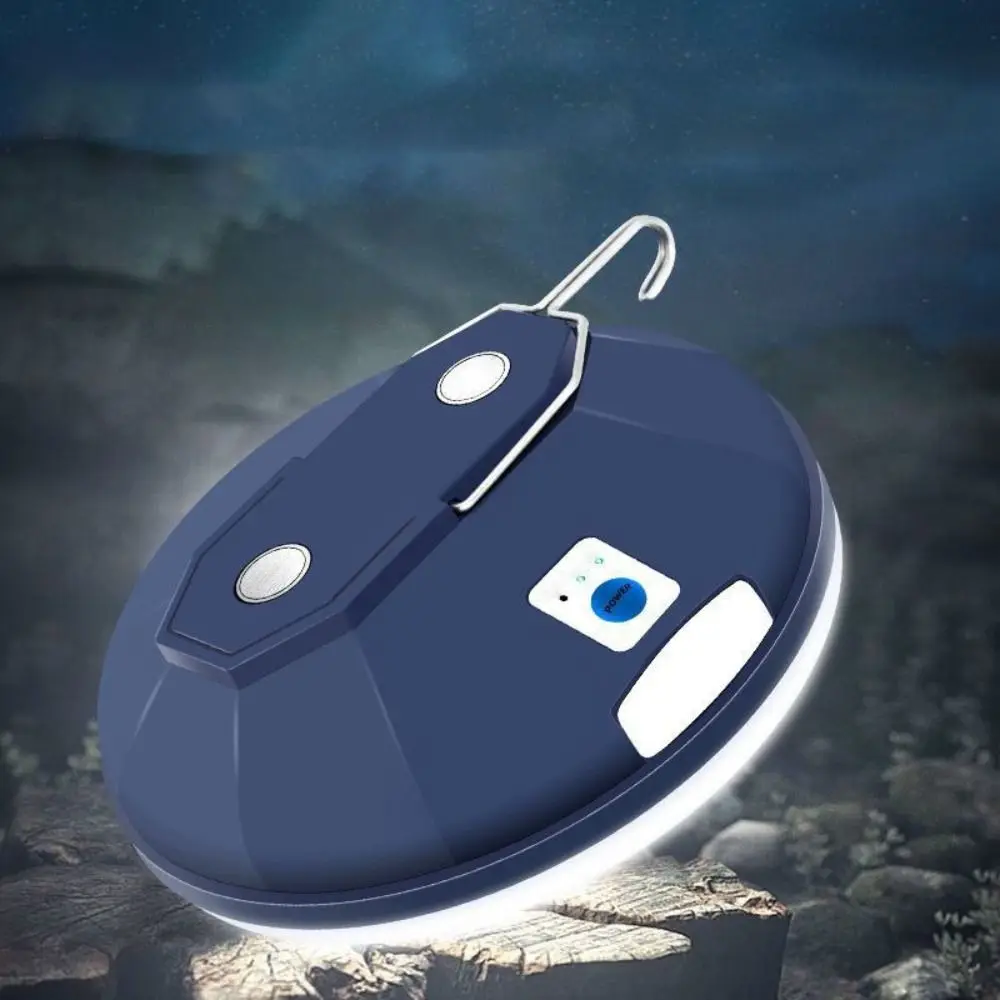 

Built-in Rechargeable Battery Portable LED Camping Lantern Warm Radiant Magnetic Attraction UFO Design Night Lamp