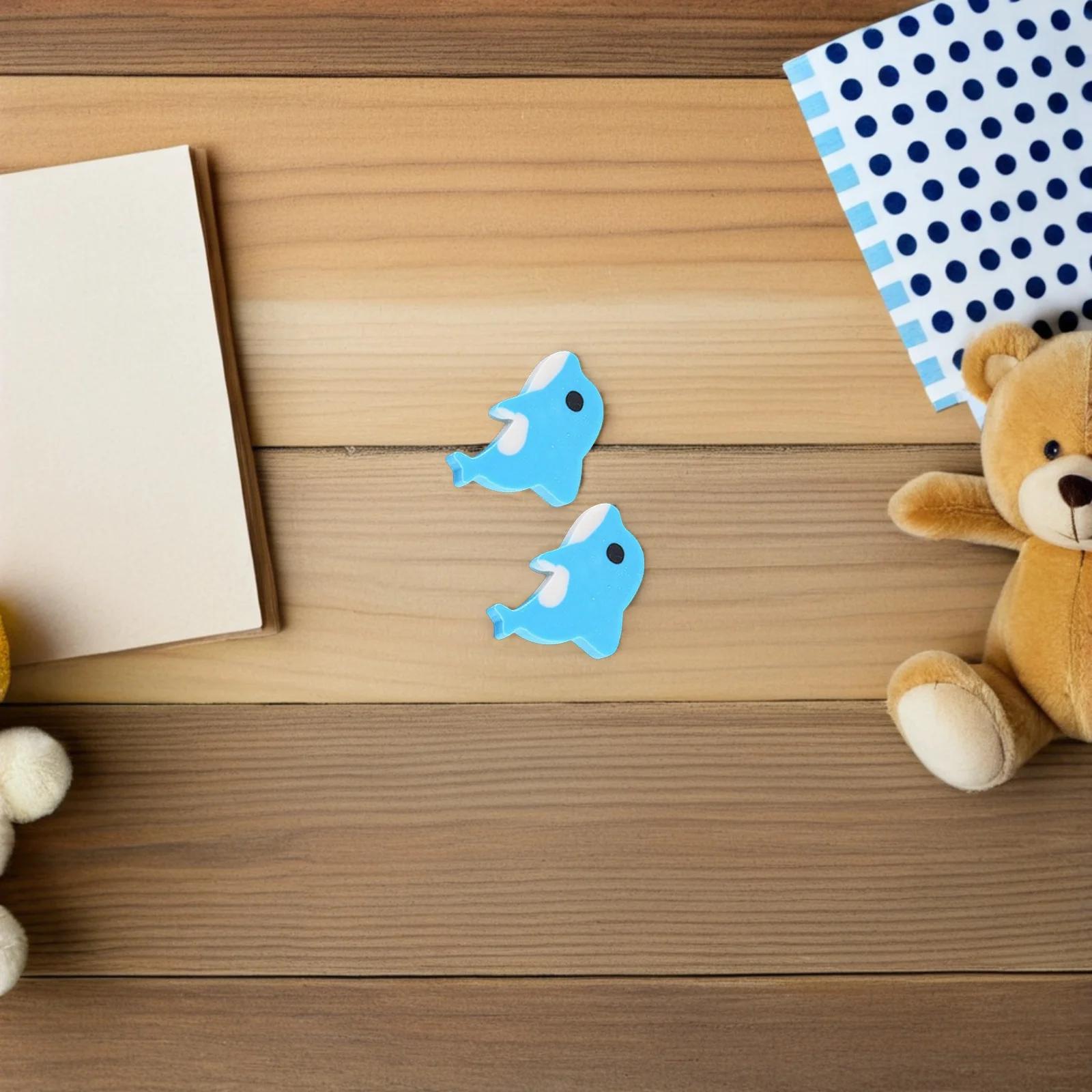 

20Pcs Charming Dolphin Shaped Erasers for Students Enchanting Mini Animal Erasers Whimsical Classroom Incentives