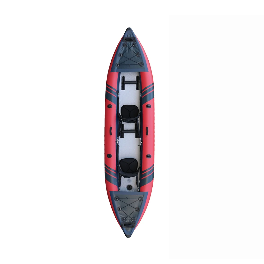 

Customized Portable Ocean Water Sport Inflatable 1 2 3 Person Canoe Kayak Sit in Fishing Kayak