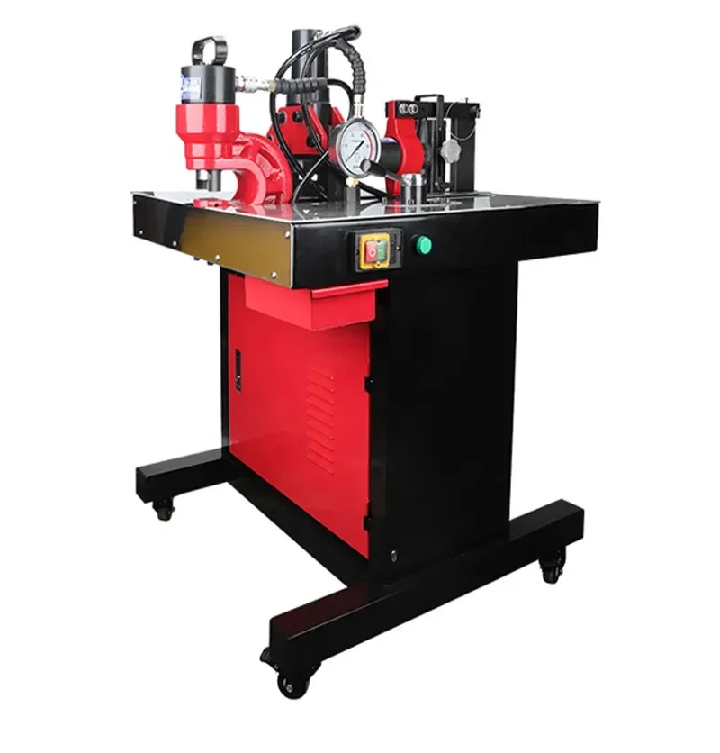 New Electric DHY-150D Three-In-One Copper Bar Processing Machine Combined Busbar Hydraulic Busbar Processing Bronze Plate Bendin
