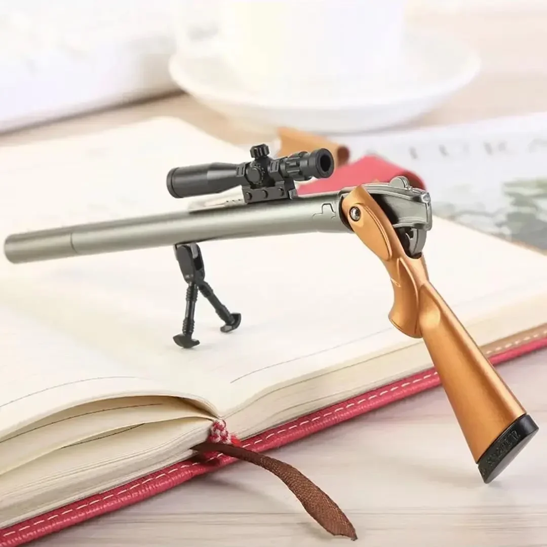 Creative Detachable Sniper Rifle Model Pen, Shaped Like a Sniper Rifle, Adds Fun to Daily Writing Makes an Awesome Gift for Frie