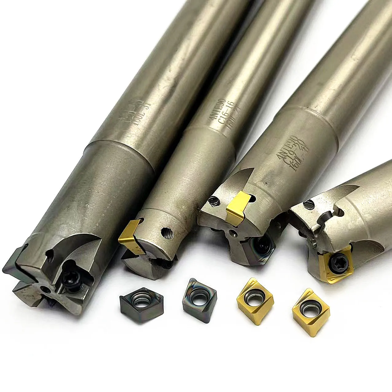 4 nkt060308 Hartmetalle insatz te90 4 nte90 Metall-Schnell fräser Wolfram carbid 4nkt060308r-m Schnell fräser