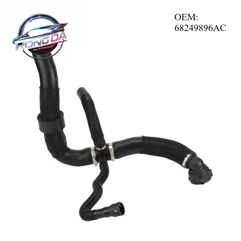 

Новый шланг радиатора охлаждающей жидкости OEM 68249896AC для Jeep Compass 2017-2020, 2022, RENEGADE 2017-2021. Автоаксессуары.