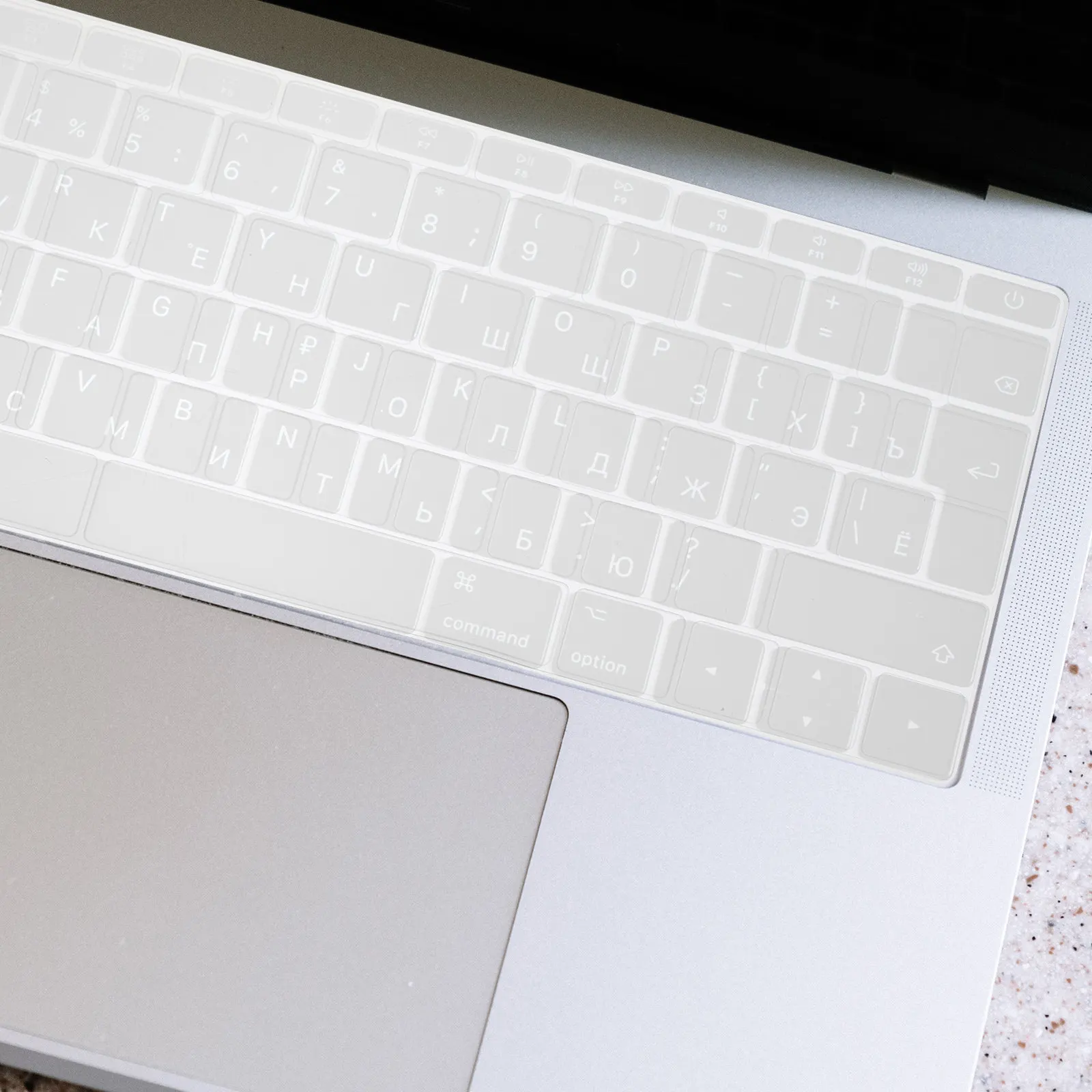 

Silicone Keyboard Protective Film Thin Flexible Cover Ultra Soft Spill Resistant Keyboard Skin for Laptop Backlit Models