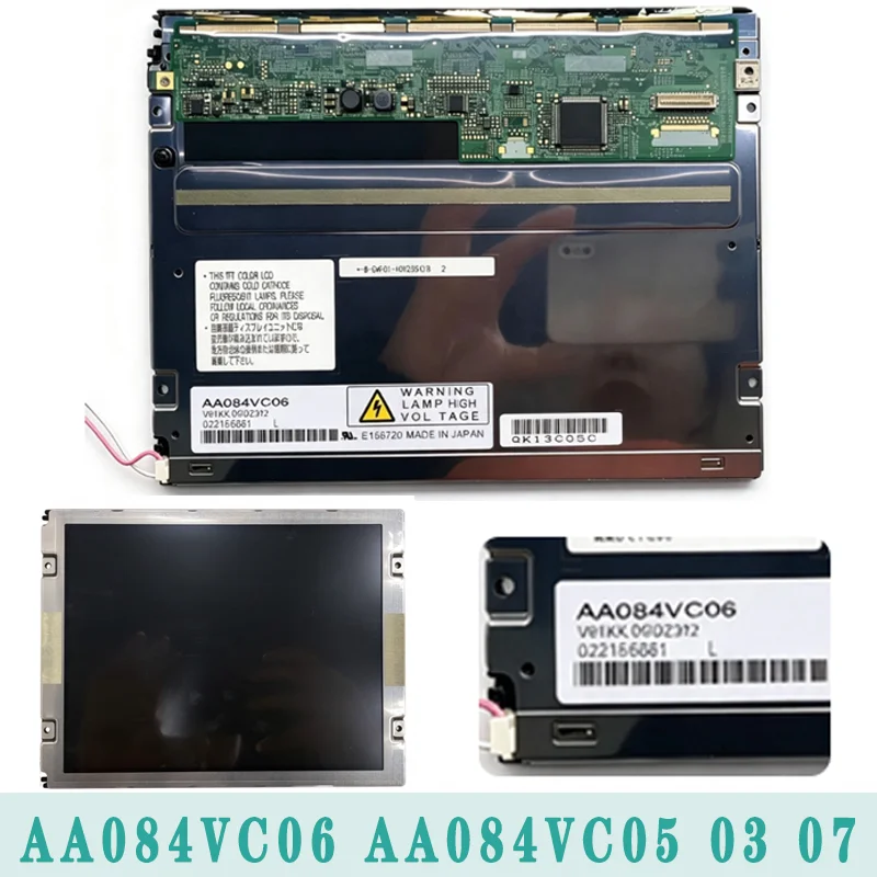 AA084VC03 AA084VC05 AA084VC06 AA084VC07 Original 8.4'' Inch LCD Display Screen Panel 640*480 31 Pin Connector