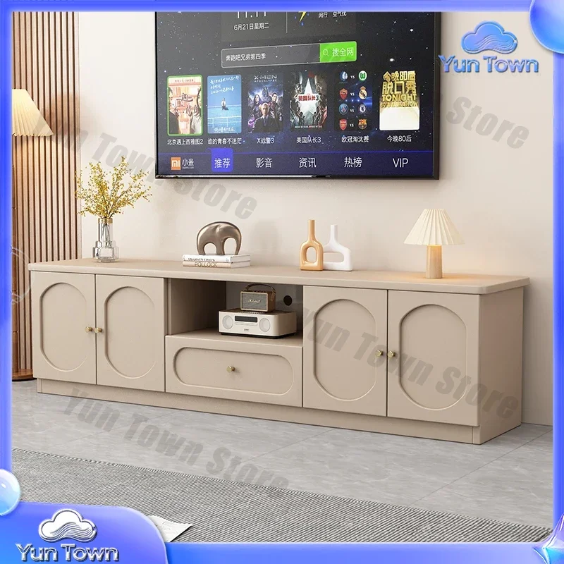 Design Simple Tv Stand Metal Handles Elegant Glamour European Tv Stand Modern Nordic Tv Meubel Furniture Home Living Room