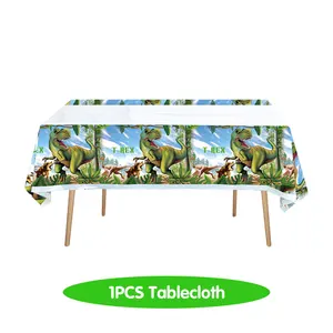 Jurassic World Dinosaur Birthday Party Decorações, Toalha De Mesa Tyrannosaurus Rex, Copo De Papel, Pratos, Balões De Dinossauro, Favor Infantil 6 principais vendas garrafa jurassic park - №4