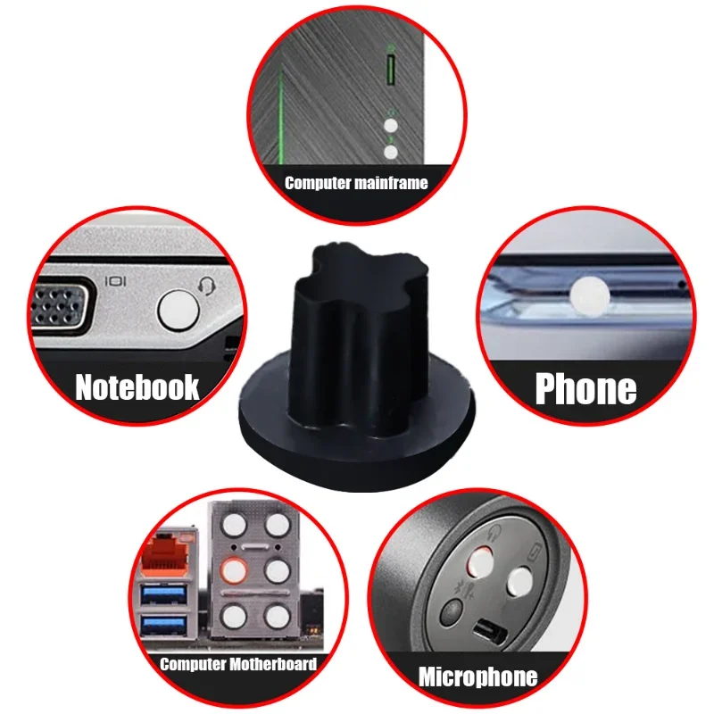 10Set 3.5mm/Type C Dust Plug Earphone Jack Charging Port Anti-dust Plug Cover for Samsung Huawei Xiaomi Smart Phone Accessories image 6