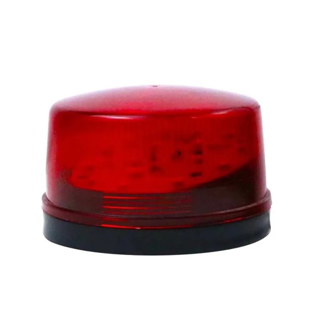 Lighting Parts 12V LED Strobe Light Red Universal Car Warning Light Safety Anti-theft Alarm Signal Lamp Engineering Machinery