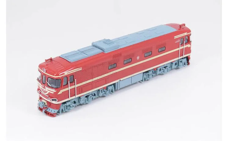 Rare 1/87  HO Russian mainline passenger diesel locomotive TEP60 model JLKN007  Finished product collection model