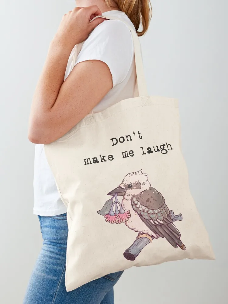 

Kookaburra - Don't make me laugh Tote Bag custom fabric bag woman shopping bag Custom Handbags