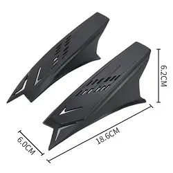 A Pair Lightweight Motorcycle Helmet Horns Decorative OX Horn Shape Helmet Accessories Lightweight Helmet Accessories