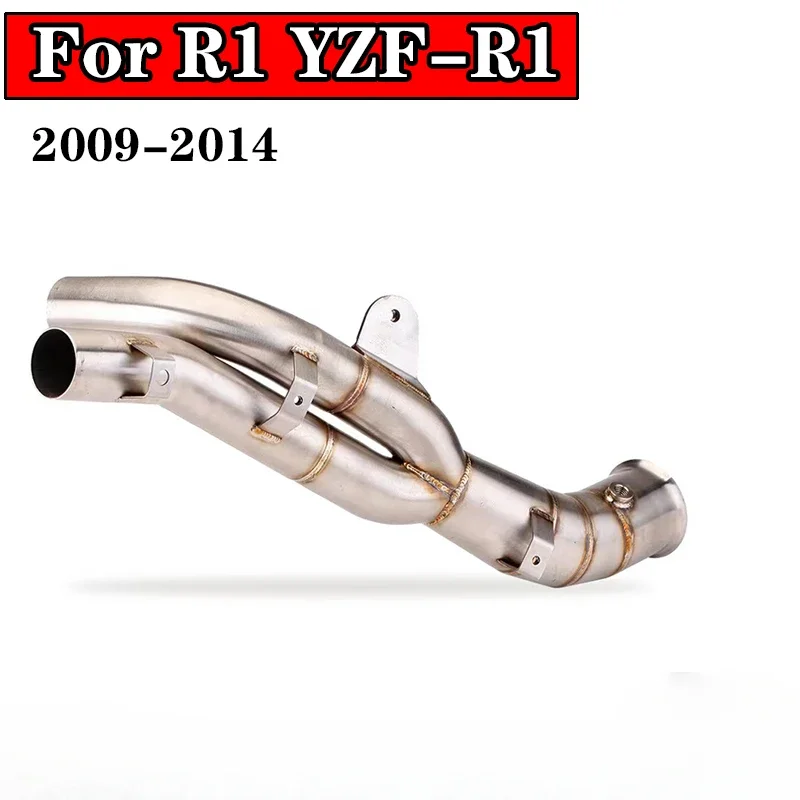 

Slip On Exhaust For R1 YZF-R1 2009 10 11 2012 2013 2014 Motorcycle Exhaust Muffler Escape Modified Connector Middle Link Pipe