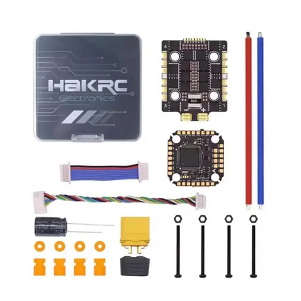 HAKRC F722 V2 mini Stack F722 Mini kontroler lotu Dual BEC W/35/40/60/65A 4w1 ESC DShot150/300/600/1200 PWM dla drona FPV