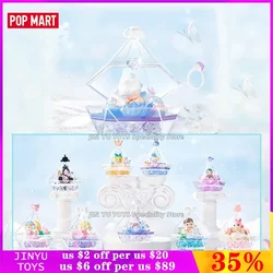 POPMART Wishes At Your Fingertips Series Blind Box Cute Anime Action Figure Kawaii Girl Birthday Gift Desktop Ornaments Kid Toys