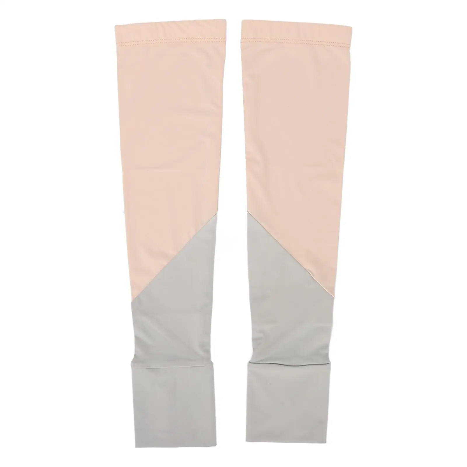 UPF 50 Arm Sleeves - High Elasticity Pink Half  Cuffs for outdoor Sports & Sunscreen Protection