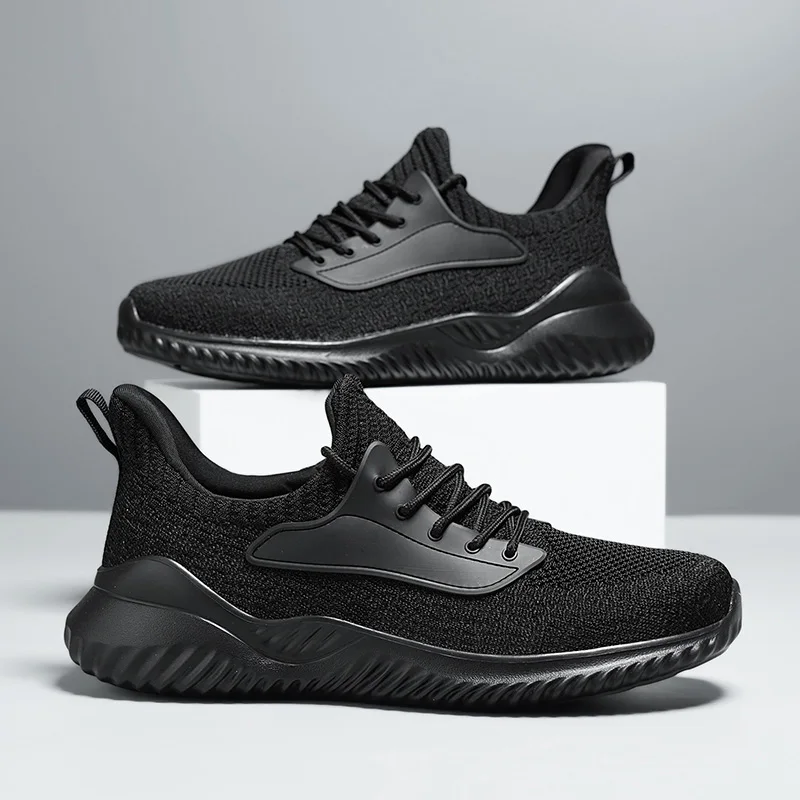 Breathable mesh walking shoes plus size men's shoes 47 summer new soft-soled light casual shoes outdoor running sneakers 48