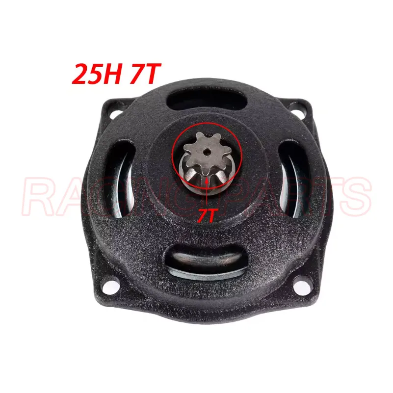 T8F 25H 6T 7T Clutch Drum Bell Housing Gear Sprocket Box Cover for 2 Stroke 47cc 49cc Engine Pocket Bike Mini Moto Dirt ATV Quad - view 5