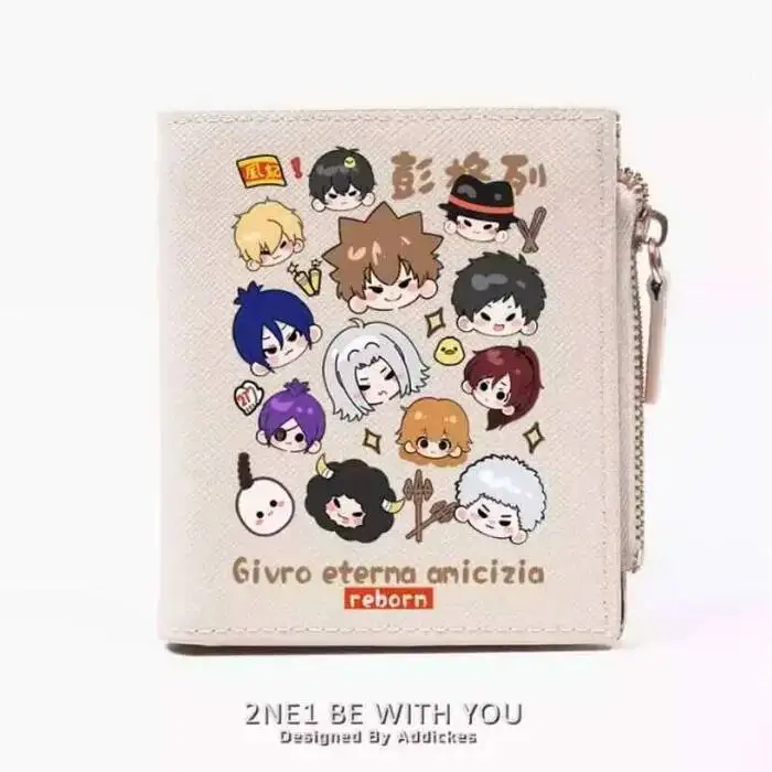 

Animeman REBORN модный кошелек из искусственной кожи кошелек для карт монета на молнии сумка для денег косплей подарок B1576 аниме