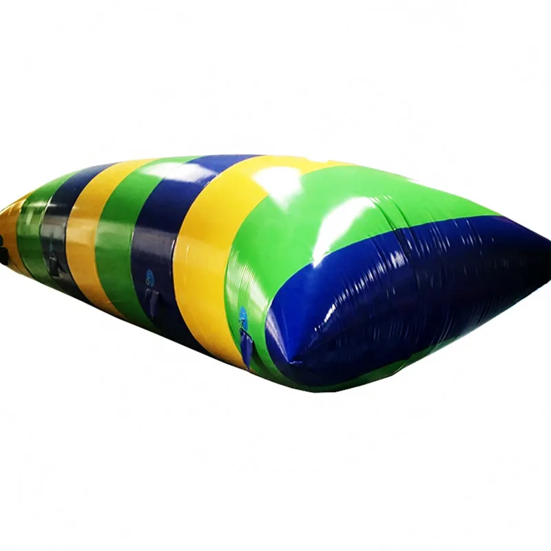 

Free Shipping 6x2m 0.9mm PVC Water Catapult Blob Inflatable Blob Jumping Water Blob Jump Water Pillow Inflatable Jumping Air Bag