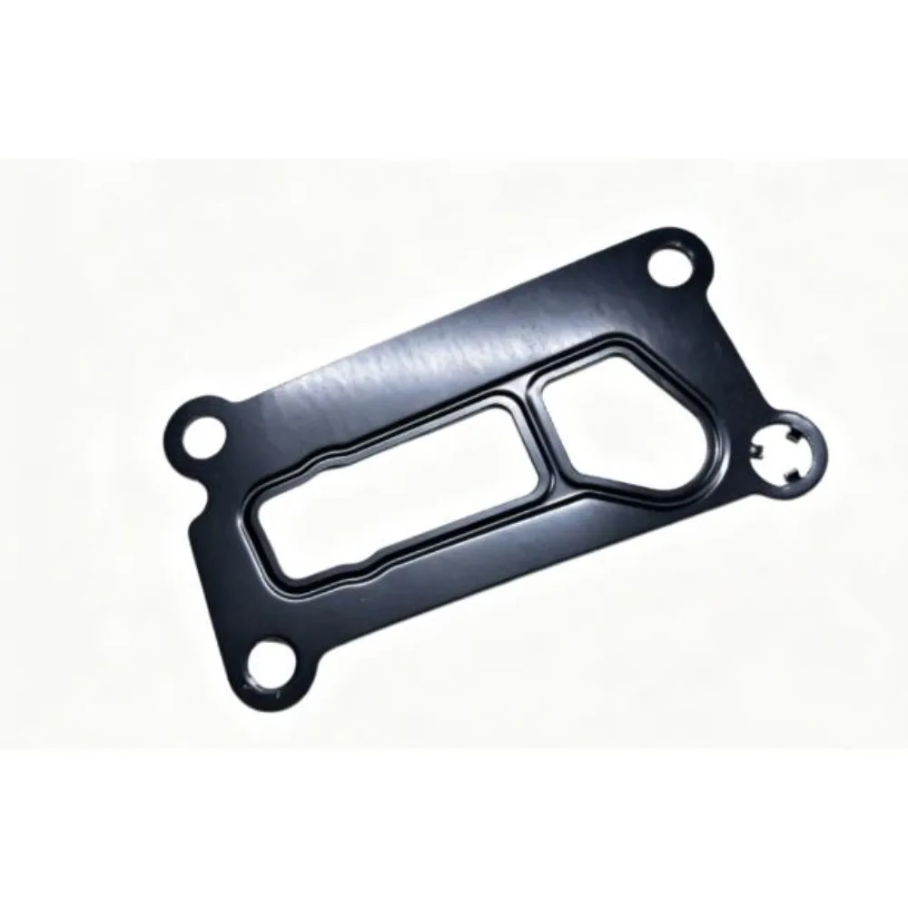 1S7G6A636AD Car Engine Oil Filter Housing Seal Gasket Metal Base Washer Mount for Ford Mondeo Fusion Kuga S-MAX Focus Genuine
