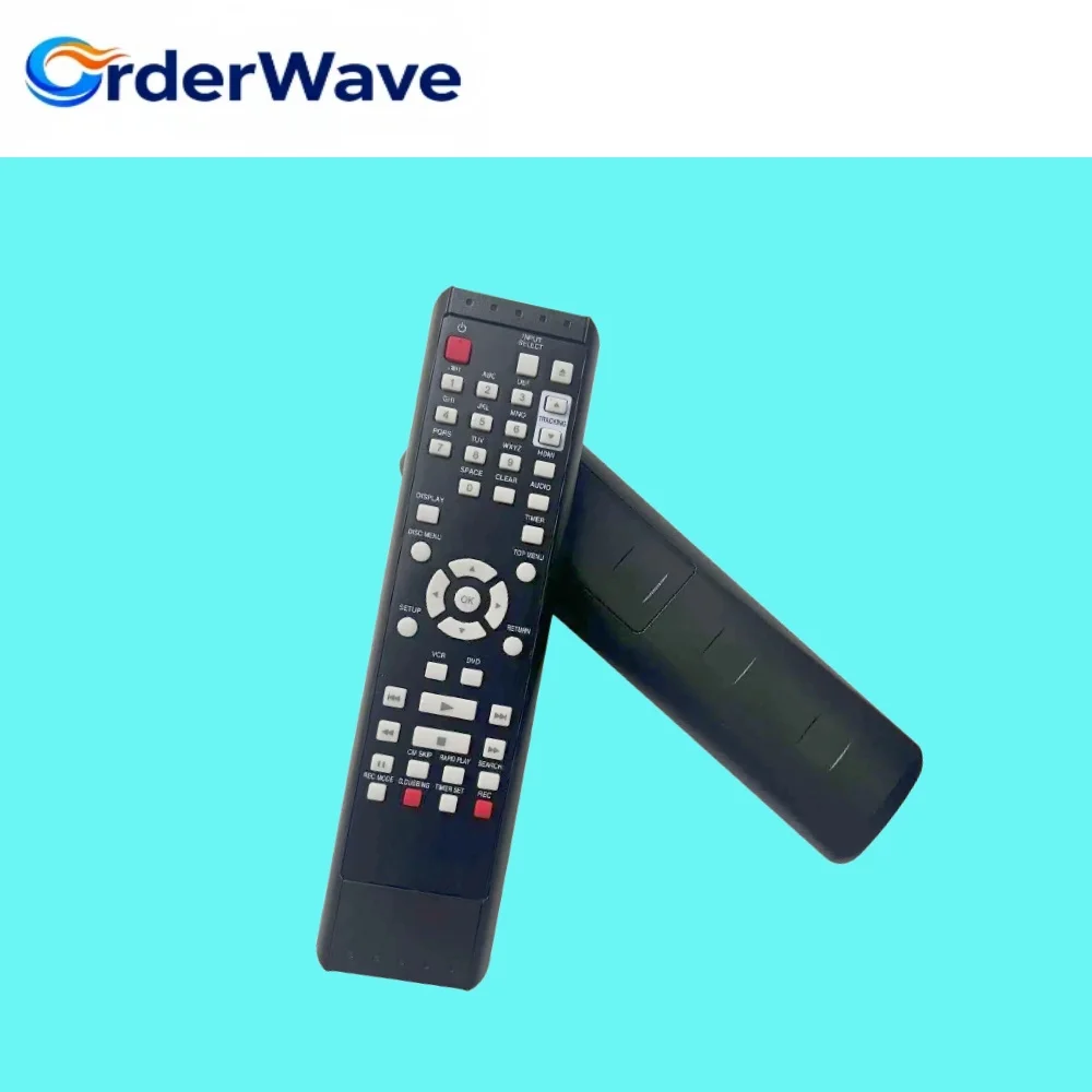 Control Remoto de Repuesto NC180UH NC180 para Grabadora Combinada de DVD y VCR FUNAI DVDR ZV42FX4A ZV427FX4 A NC184UH NC184 ZV427FX4 ZV427FX4A
