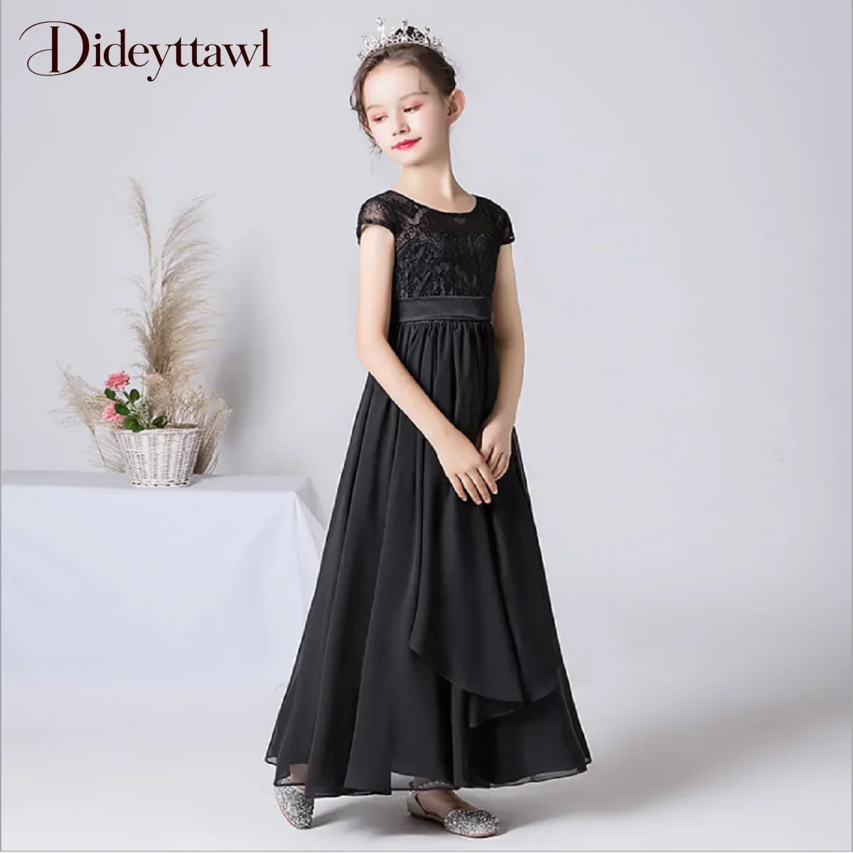 dideyttawl-vestidos-de-dama-de-honor-junior-de-encaje-de-gasa-negra-personalizados-vestido-de-flores-para-ninas-vestido-de-boda-y-fiesta-de-primera-comunion