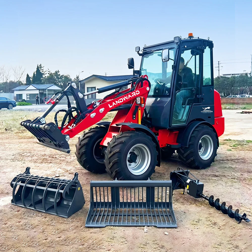 Venta Directa de Fábrica, Minicargadoras Multifuncionales con Motor Kubota, Euro 5, Cargadoras Compactas, Cargadoras Agrícolas Diésel Euro 5, Personalizadas