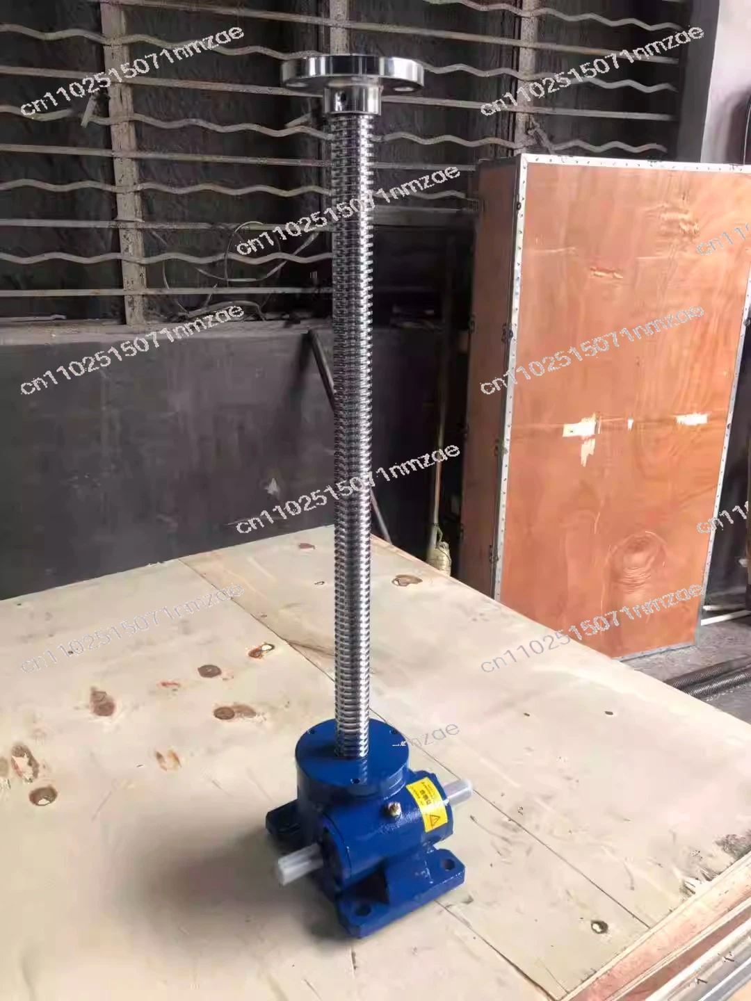Small Micro Spiral Default Stroke 500mm Screw Lift Screw Lift Table Lifter Worm Wheel