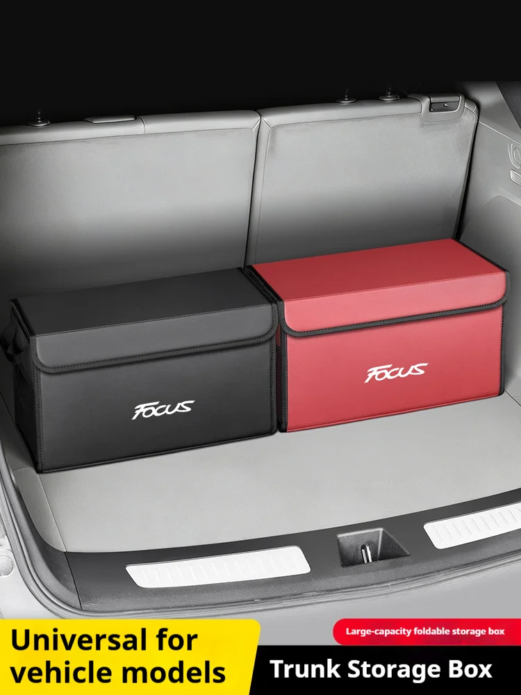 For Ford Focus Mondeo Kuga Edge Puma Ranger Explorer Raptor Car Trunk Foldable Storage Box Large-Capacity Stowing Tidying Bag