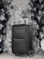 Oxford Fabric Luggage 3 Pcs Suitcase Set with TSA Lock & 360° Silent Wheels, Waterproof Expandable Travel Bag for Business 3