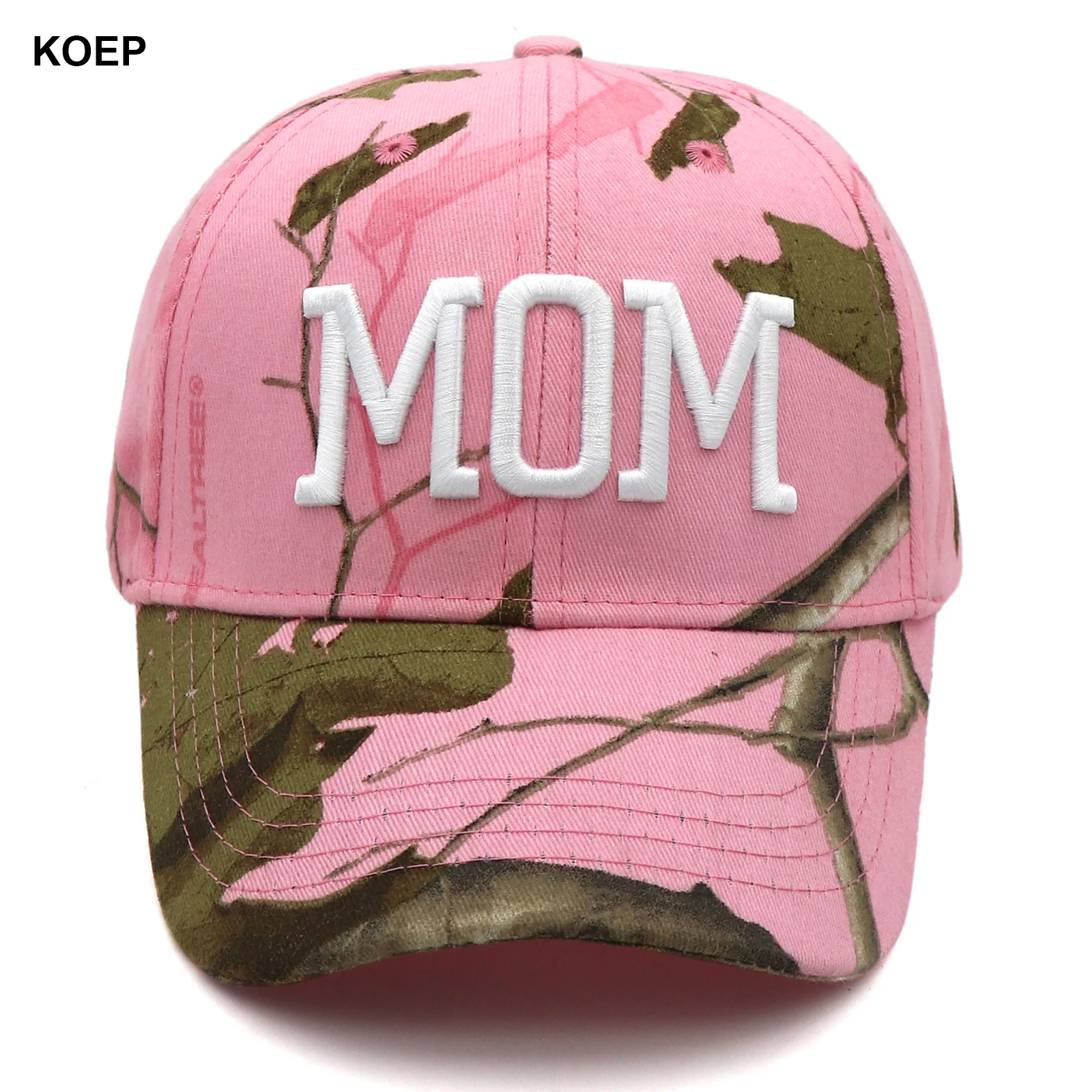 KOEP MOEDER En VADER Baseball Cap Vissen Caps Mannen Outdoor Vrouwen Gewassen En Versleten Zwangerschap Aankondiging Hoeden 3D Borduren