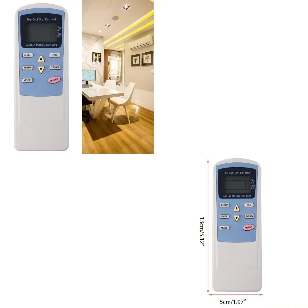 

Пульт дистанционного управления M5TD подходит для износостойкого кондиционера TCL 9000BTU KTTCL001