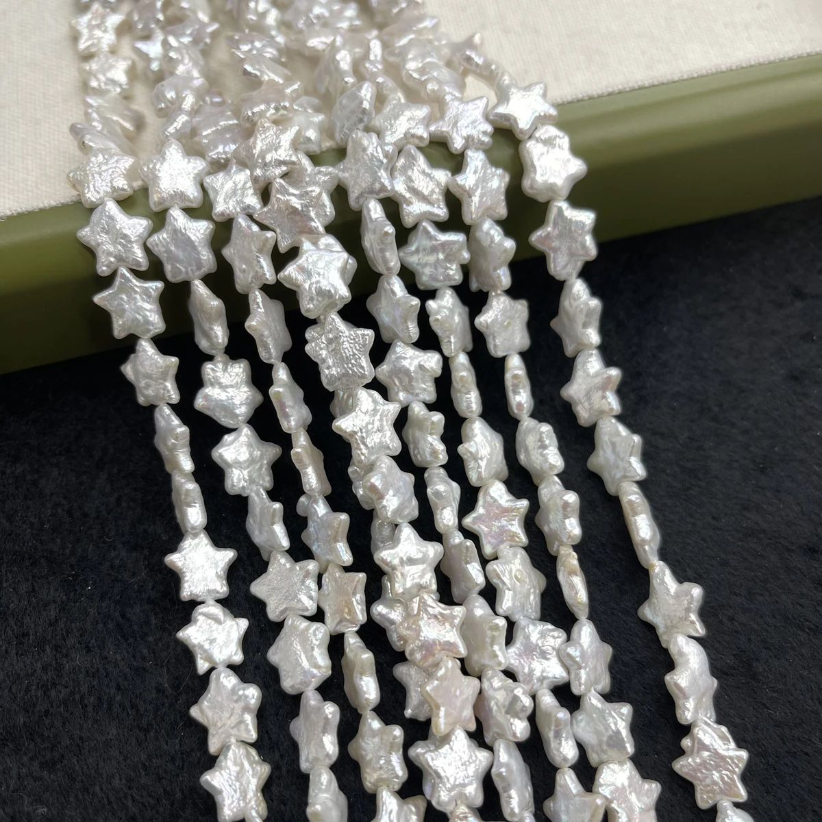 

9-10 мм 5А натуральный пресноводный жемчуг высокого качества пятиконечная звезда бисер ювелирные изделия сделать DIY ожерелье браслет женский премиум-свадьба