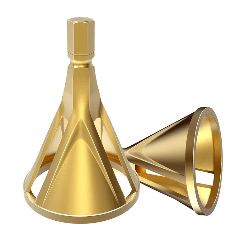 

1 шт., новый внешний фрезер с тремя лезвиями, треугольная/шестиугольная ручка, сверло для обрезки, аксессуары для электрических инструментов