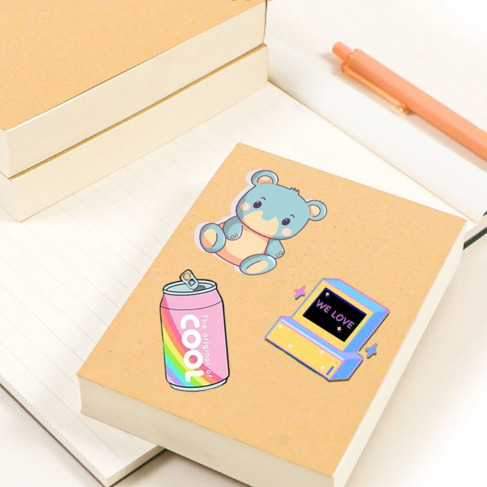 

A6 Blank Draft Notebook Thicken Easy to Tear off DIY Office Notebook Stationery Message Paper Painting Sketchbook Office