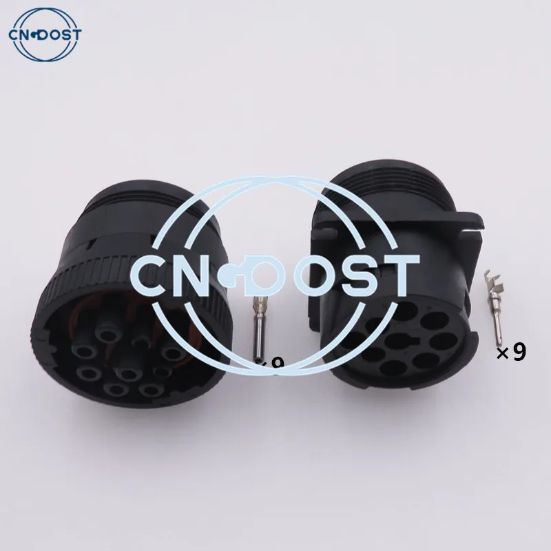 

1 Set 9 Pin HD16-9-1939P HD16-9-1939S Deutsch Waterproof Auto Socket Diagnosctic Tool Circular Plug AC Assembly For Track J1939