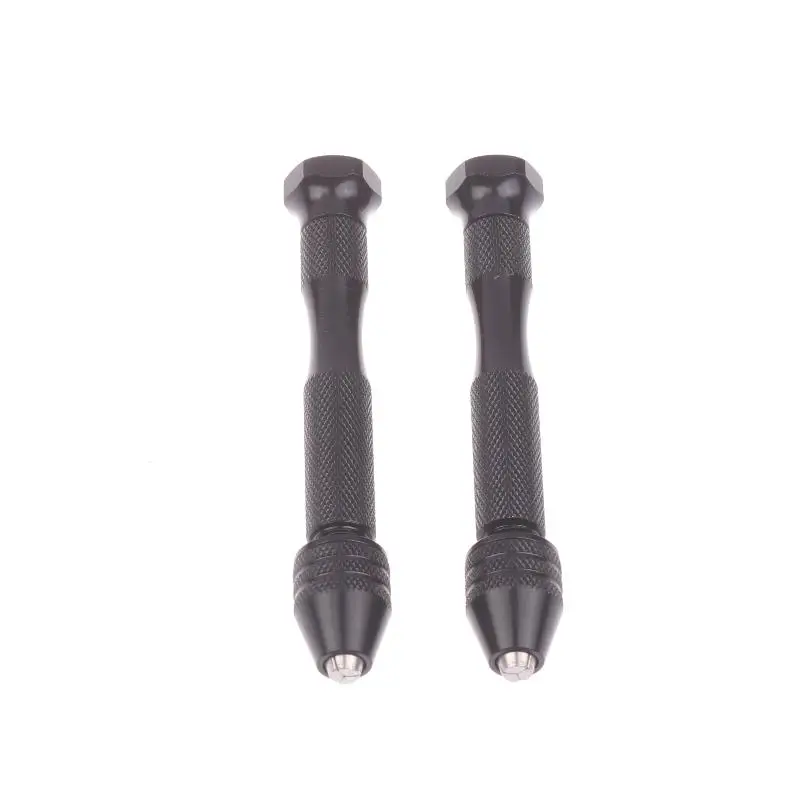 21/49Pcs 0.5-3.0mm Hand Drill Set Jewelry Craft Hand Manual Drill Woodworking Tools Drill Bit DIY Mini Aluminum Hand Drill Bit