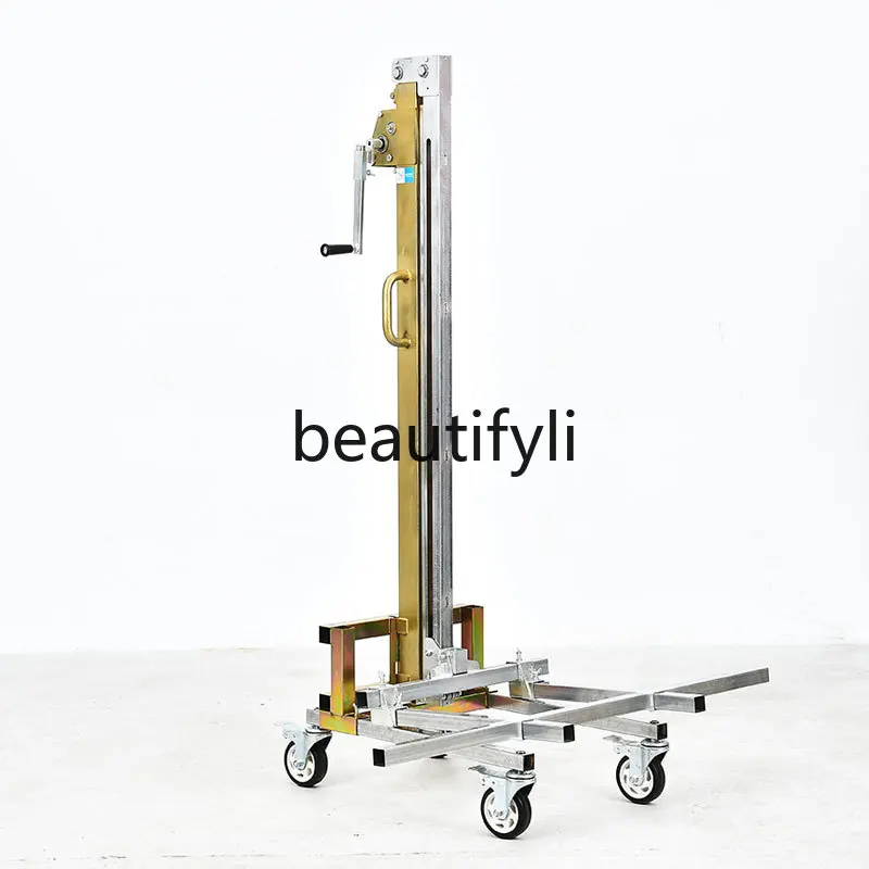 

Side Lift Cabinet Mounting Tool for Air Conditioners and Water Heaters