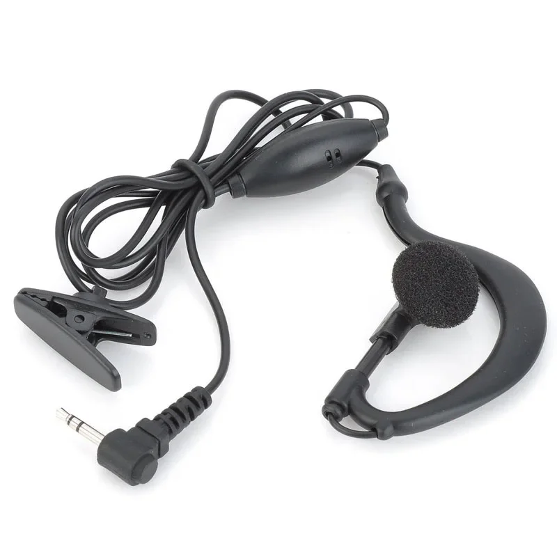 10 قطعة G شكل 1-Pin 2.5 مللي متر سماعة أذن لموتورولا Talkabout TLKR T80 T60 T6500 T5720 EM1000 MR350R PMR446 اتجاهين راديو