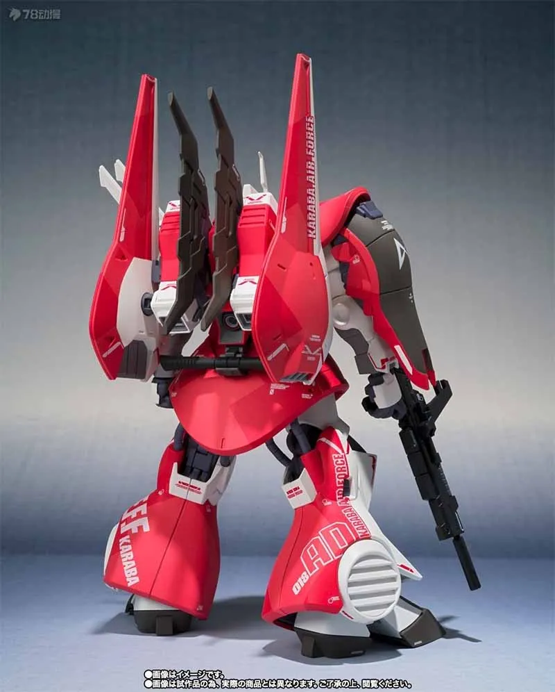 Oryginalny Bandai THE ROBOT SPIRITS Ka signature Amuro Ray's DIJEH Figurka Anime Model do Składania Zabawka Gundam